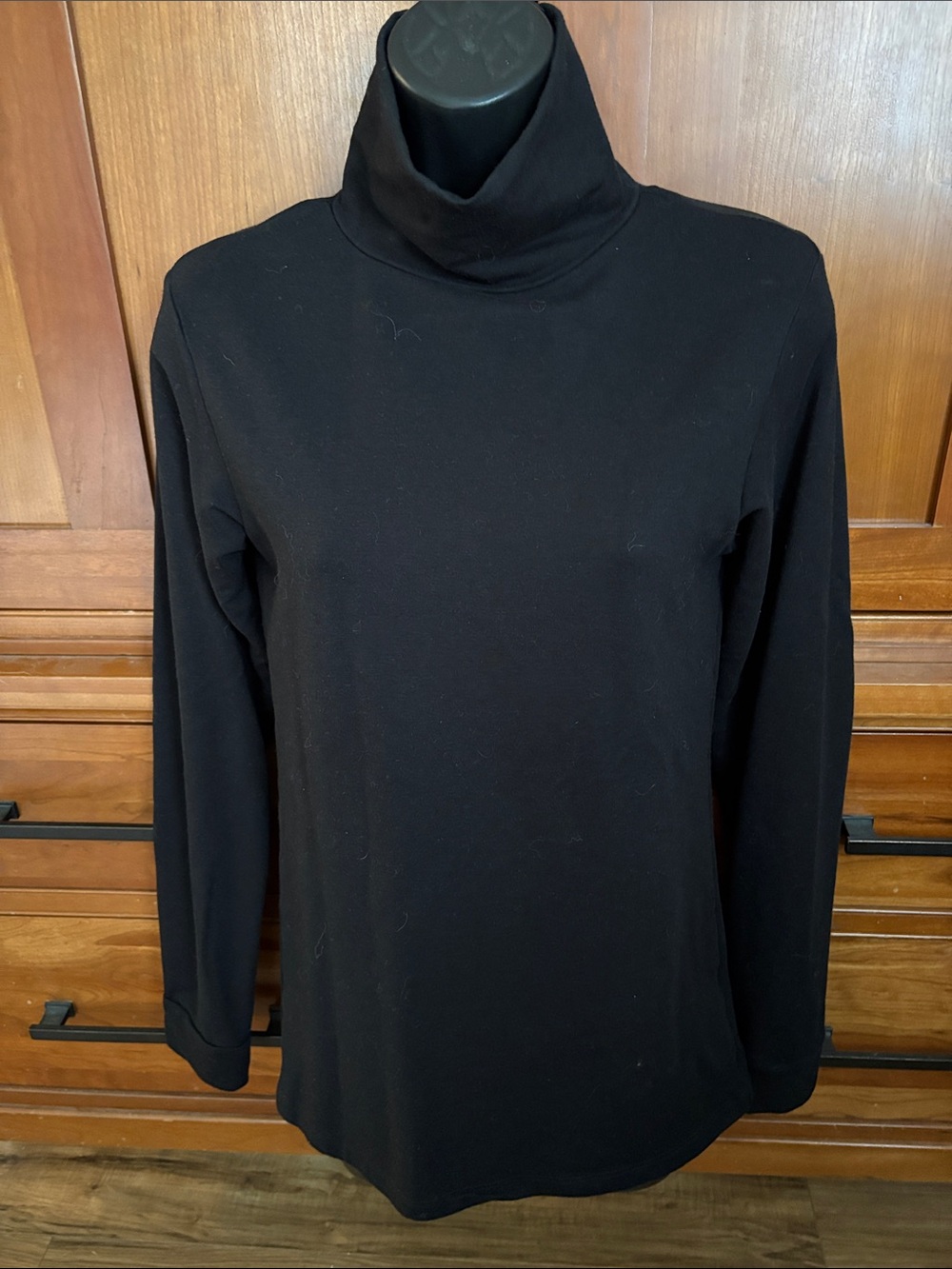 Emerson Fry organic  Black Cowl Neck Sweater
